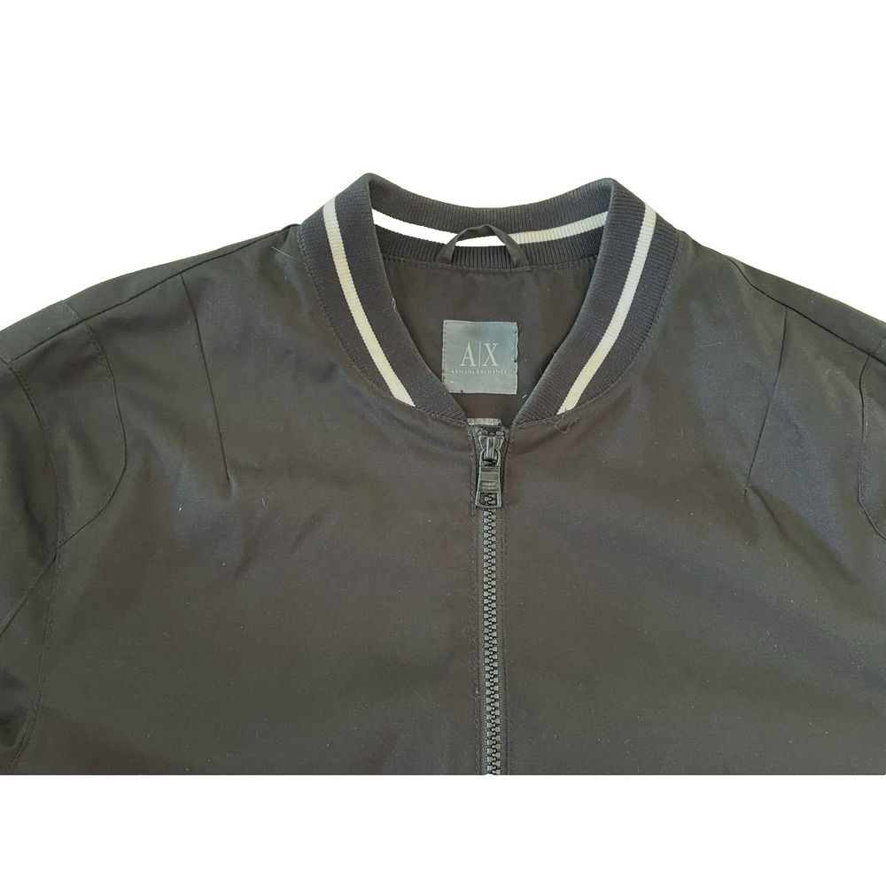 A|X Armani Exchange Men's Long Sleeve Blouson Bomber Jacket Full Zip, Med‎ - Picture 9 of 13